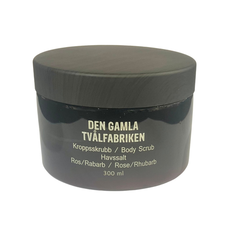 Skrubb Havssalt Ros & Rabarber 300 gr