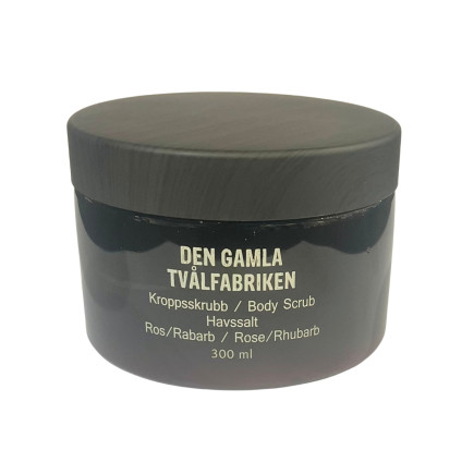 Skrubb Havssalt Ros & Rabarber 300 gr