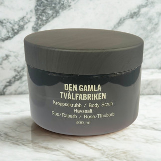 Skrubb Havssalt Ros & Rabarber 300 gr
