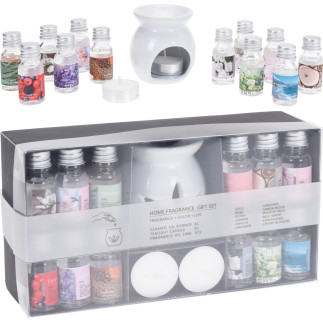 Aromaset Doftoljor Vit Presentset 15-set