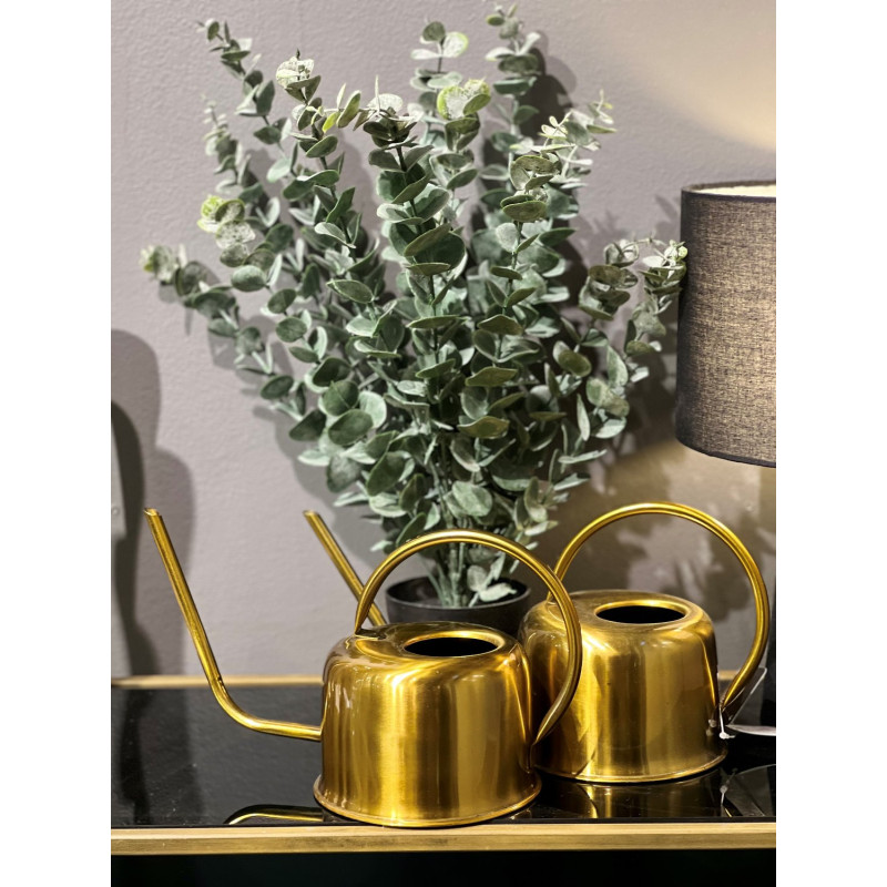 Vattenkanna Guld Metall 1 l