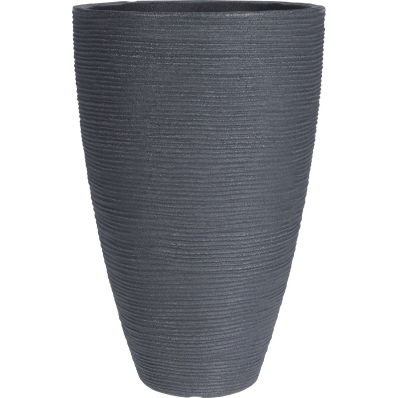 Kruka Grå Plast 43 cm