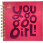 Anteckningsbok You Go Girl Rosa Anteckningsbok You Go Girl Rosa