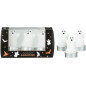 Ljus Halloween Spöken Värmeljus 3-pack Ljus Halloween Spöken Värmeljus 3-pack