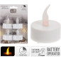 Värmeljus LED med timer 4-pack