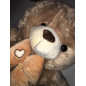 Nalle 80 cm Fredriksson Teddy STOR Nallebjörn Mjukisbjörn