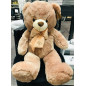 Nalle 80 cm Fredriksson Teddy STOR Nallebjörn Mjukisbjörn