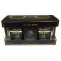 Doftljus 2-pack Black Peony Wooden Wick