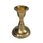 Ljusstake Metall Guld 8 cm