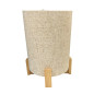 Bordslampa Lampa Trä/Textil 24 cm