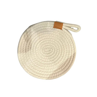 Underlägg Grytunderlägg Textil Svart