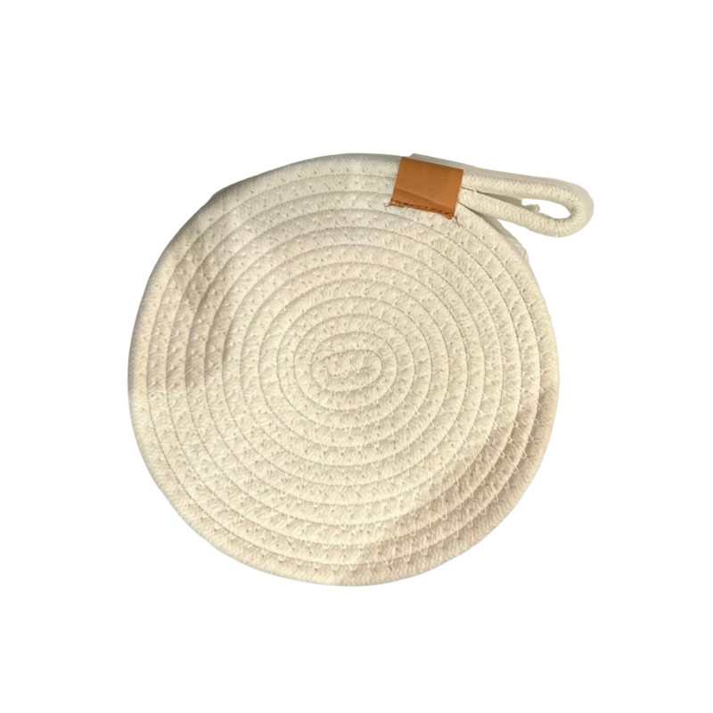 Underlägg Grytunderlägg Textil Svart