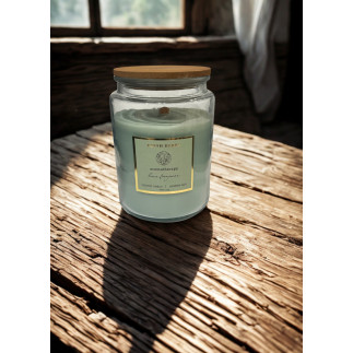 Doftljus Black Snakemod Wooden Wick