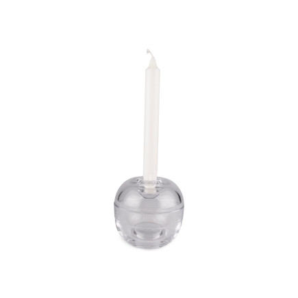 Ljusstake Glas 11x11 cm