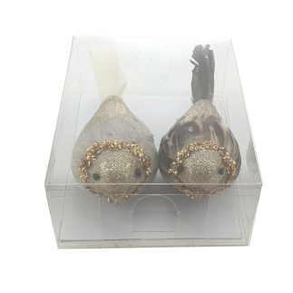 Gråsparv 2-pack guld