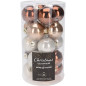 Julgranskulor Mocca 20-pack