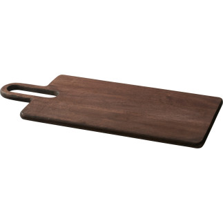 Skärbräda Bricka med handtag Mörkbrun 56 cm
