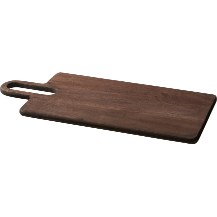 Skärbräda Bricka med handtag Mörkbrun 56 cm