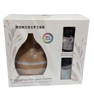 Aromadiffuser Aroma 2 dofter Luftfuktare LED Multicolor