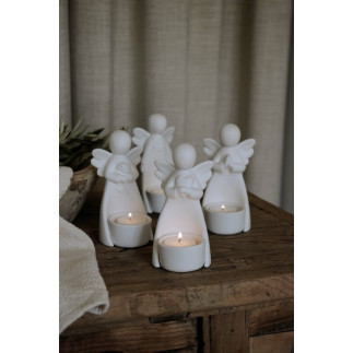 Majas Cottage Ängel Ljushållare Värdefull Gåvobox 