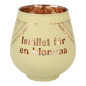 Lykta Istället För En Blomma Glas Mirror Candle med text Ljuslykta Lykta Istället För En Blomma Glas Mirror Candle med text Ljuslykta