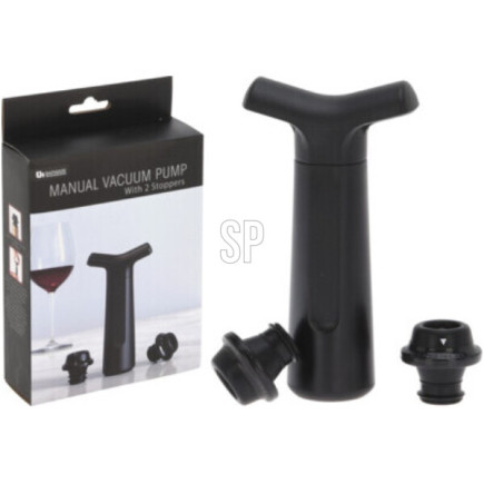 Vakuum Pump Vin Vinlagring Förvaring 2 korkar