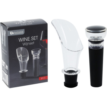 Vinset Vinhällare Vinkork 2 delar