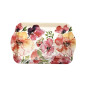 Bricka Blommor Melamin 21x15 cm