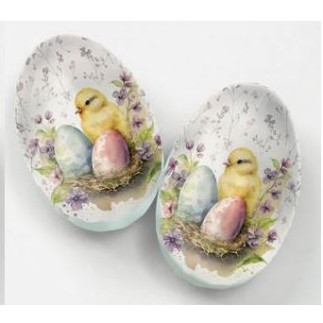 Påskägg Kycklingar 15 cm Papp