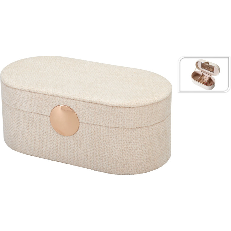 Smyckeskrin Textil Beige 25 cm Smyckeskrin Textil Beige 25 cm