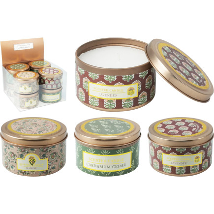 Doftljus Jasmine Metallburk 8 cm