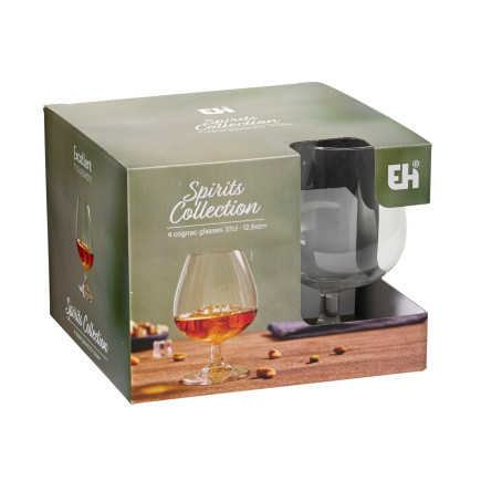 Cognacglas Konjak 37 cl 4-pack