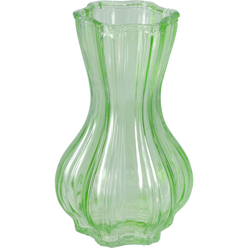 Vas Grön Glas 20 cm Vas Grön Glas 20 cm
