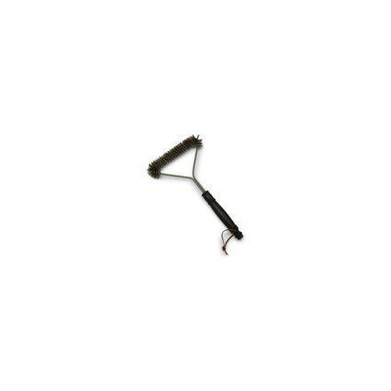Grillborste metall handtag
