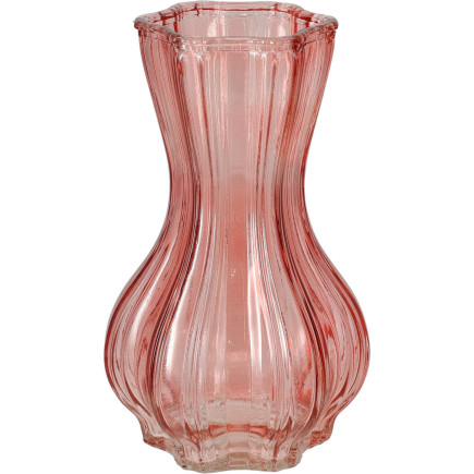 Vas Grön Glas 20 cm