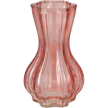 Vas Grön Glas 20 cm