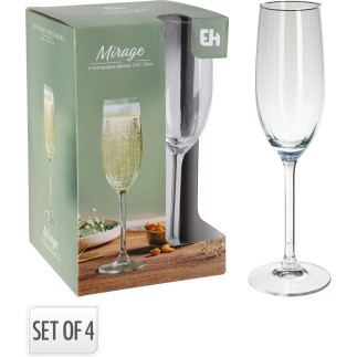 Champagneglas 4-pack 21 cl
