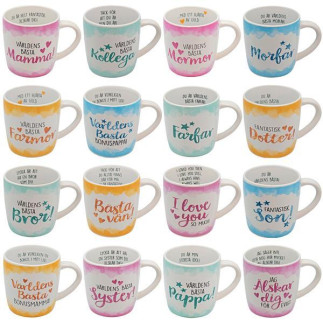 Mugg VÄRLDENS BÄSTA MOSTER