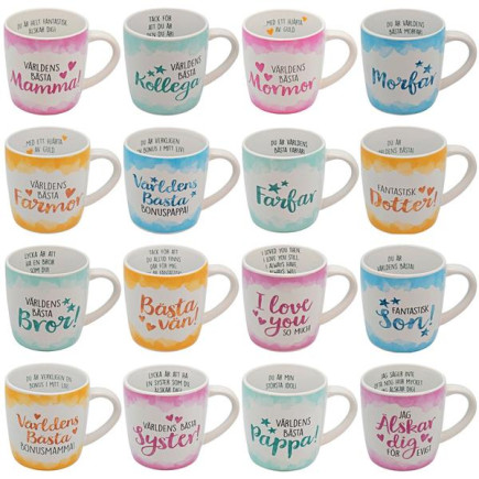 Mugg VÄRLDENS BÄSTA MORMOR