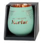 Lykta Morfar Glas Mirror Candle med text Ljuslykta Lykta Morfar Glas Mirror Candle med text Ljuslykta