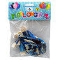 Ballong Blå Marble Marmor 6-pack Latex Ballong Blå Marble Marmor 6-pack Latex