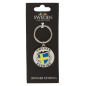 Nyckelring Souvenir Spinner Sköld Flagga