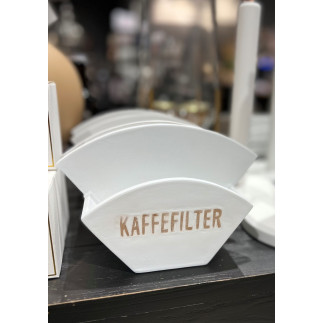 Kaffefilter hållare Vit Trä