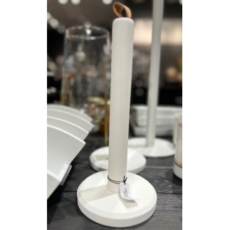 Hushållsrullehållare Vit Trä