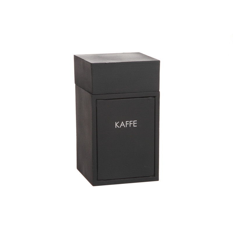 Kaffeburk Svart Trä