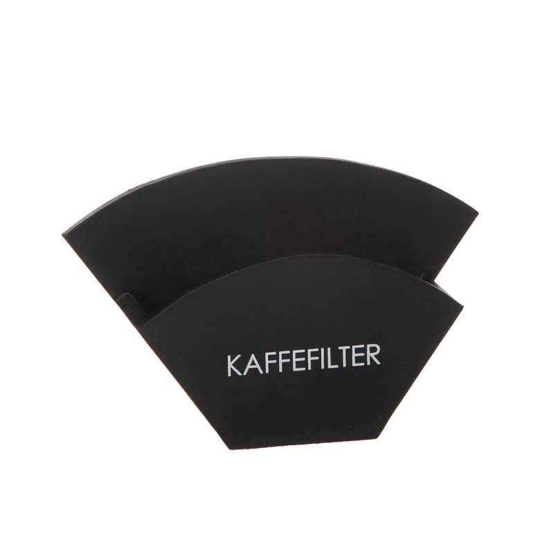 Kaffefilter hållare Svart Trä 