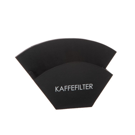 Kaffefilter hållare Svart Trä 