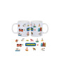 Mugg Sverige Sweden Souvenir Keramik 10 cm