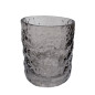 Ljushållare Taupe Glas 10 cm Ljushållare Taupe Glas 10 cm