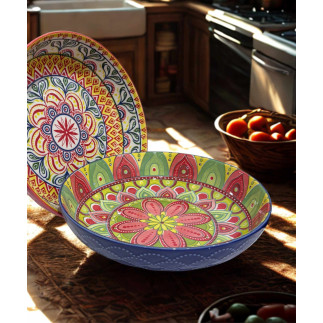 Skål Mönstrad 22 cm